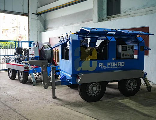 10 ton electric winch front view